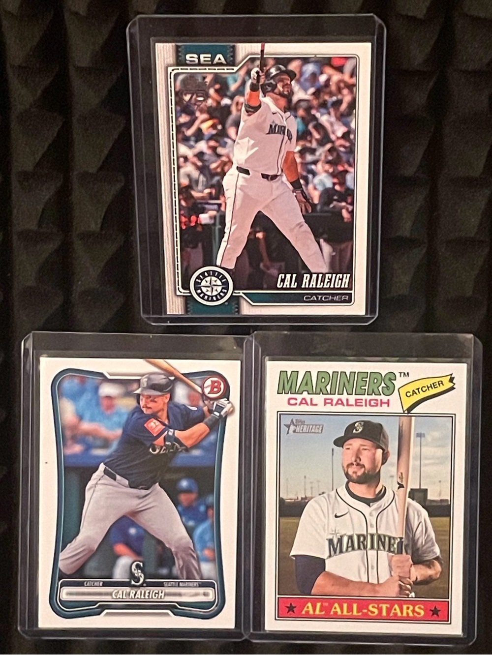 Cal Raleigh 205-26/Bowman Baseball-75 Anniversary-